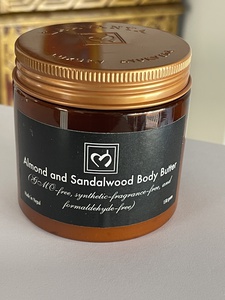 Almond and sandalwood body butter