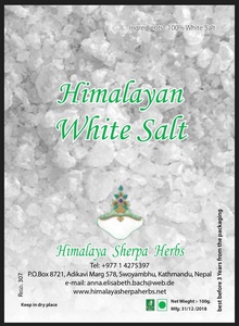 Himalayan White Salt 100 gr